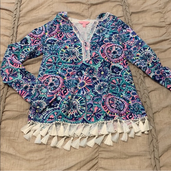 Lilly Pulitzer UPF 50+ Harmon Hoodie - Picture 9 of 14